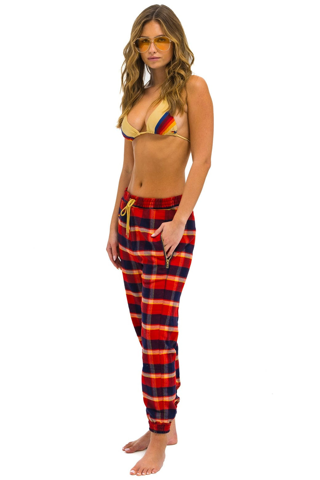Classic UNISEX PLAID LODGE PANT - RUGBY PLAID