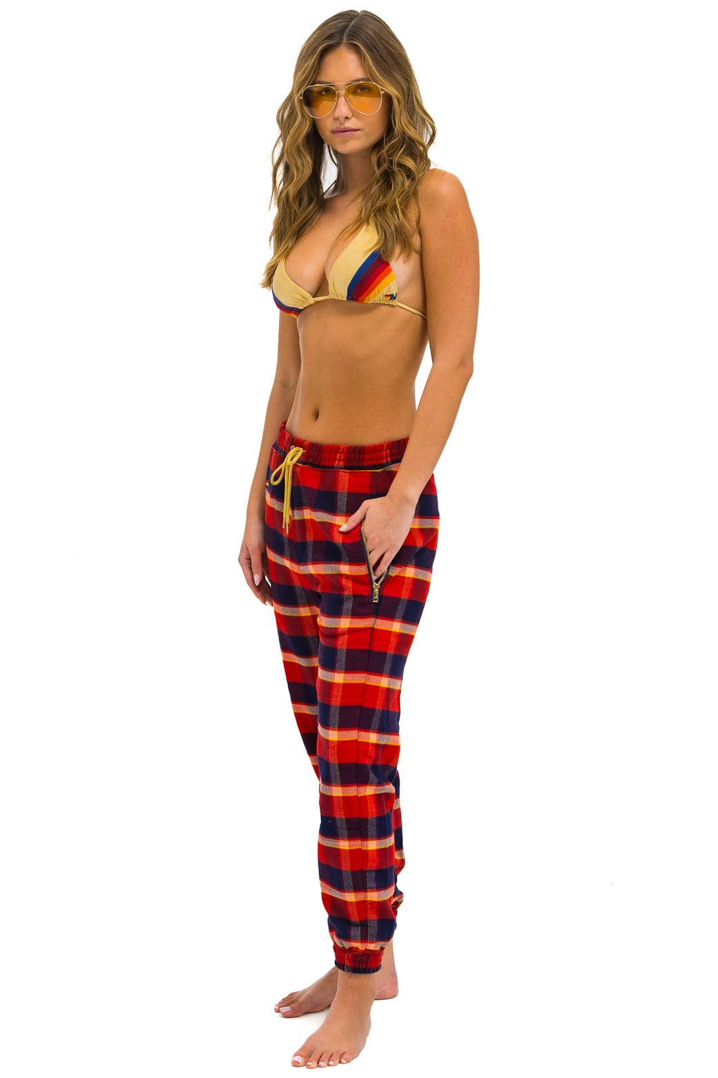 Classic UNISEX PLAID LODGE PANT - RUGBY PLAID
