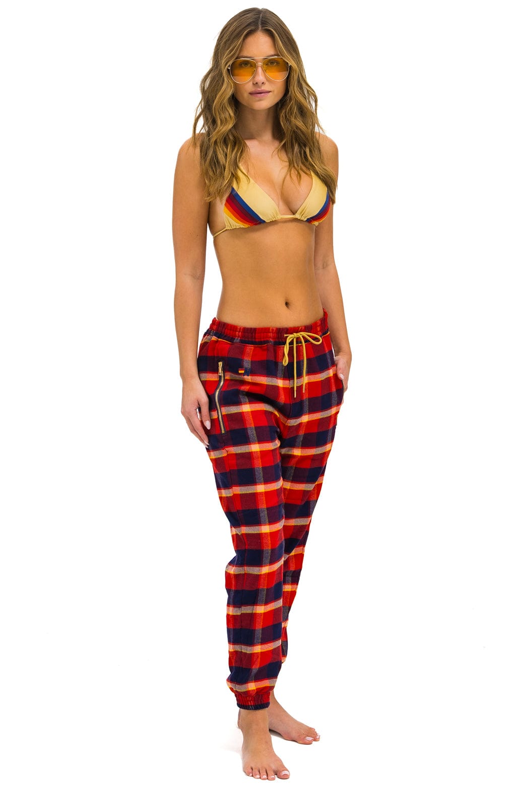 Classic UNISEX PLAID LODGE PANT - RUGBY PLAID