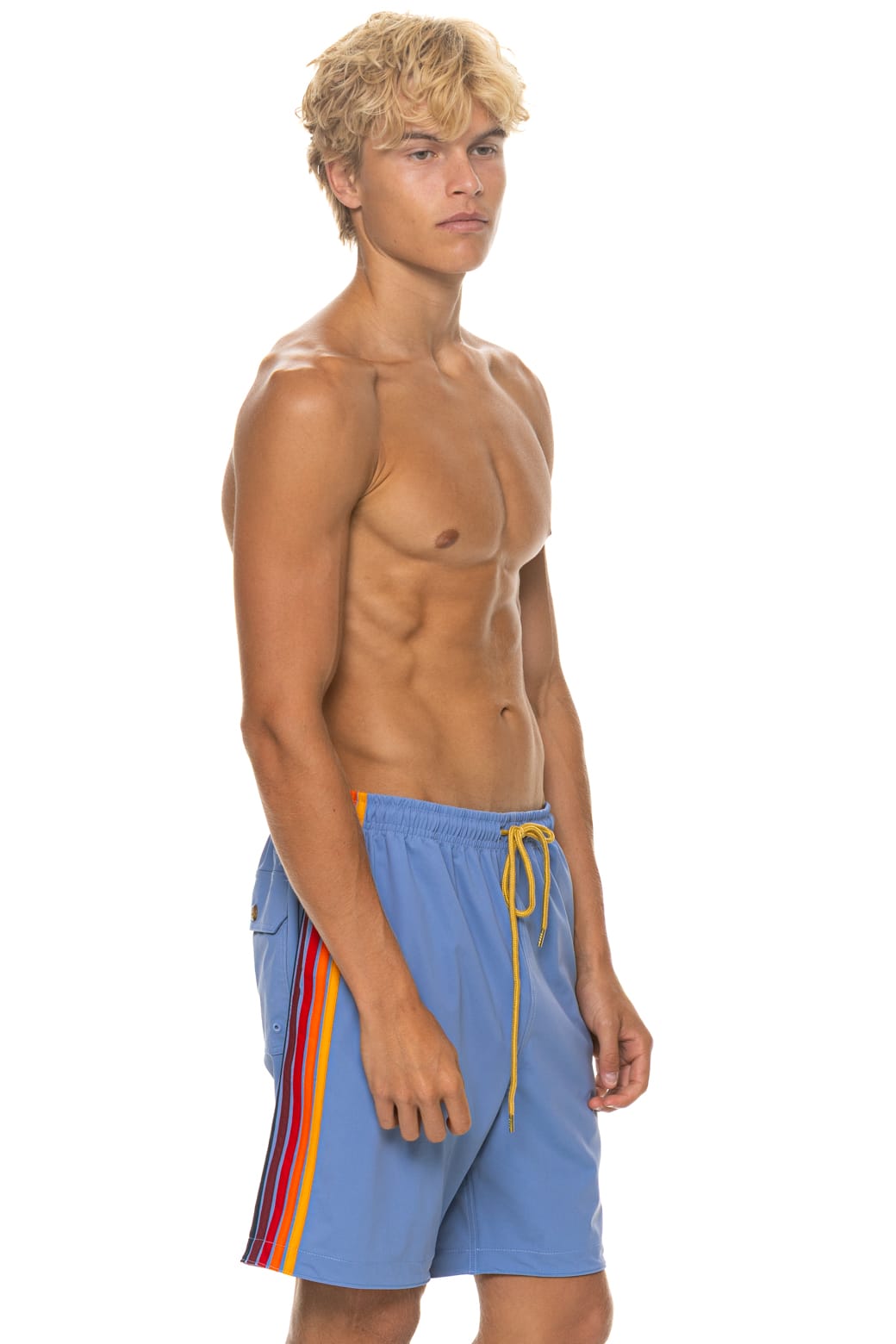 Classic MENS 5 STRIPE FLEX SHORTS 7 INCH - ISLANDA