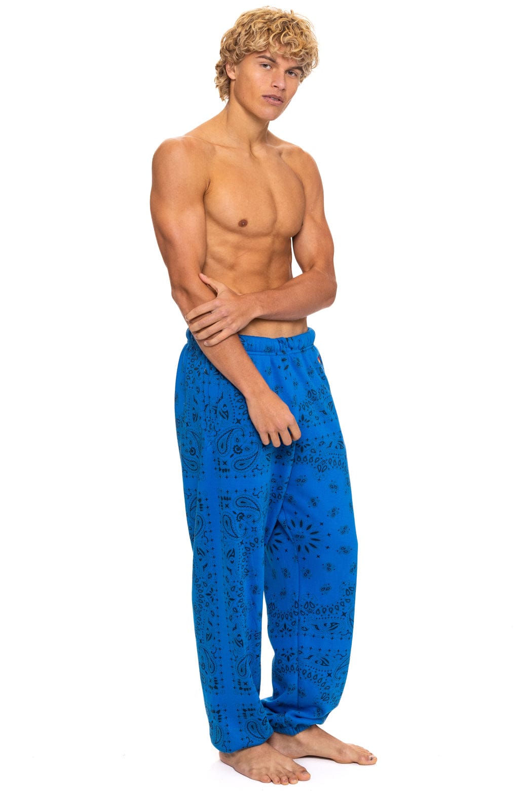 Classic BANDANA SWEATPANTS - ADVENTURE BLUE