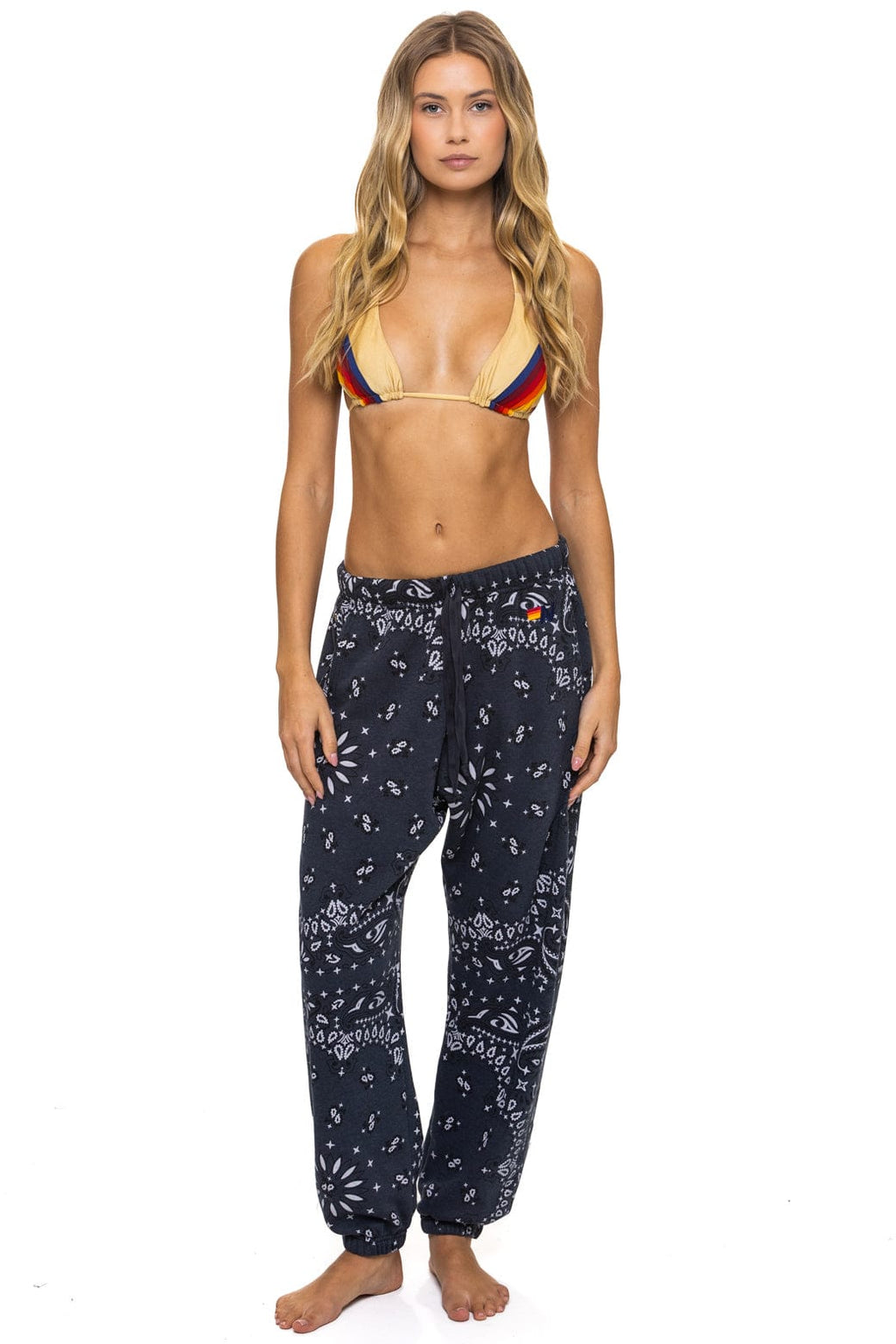 Classic BANDANA SWEATPANTS - CHARCOAL