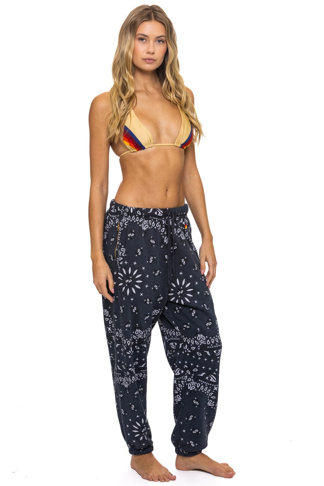 Classic BANDANA SWEATPANTS - CHARCOAL