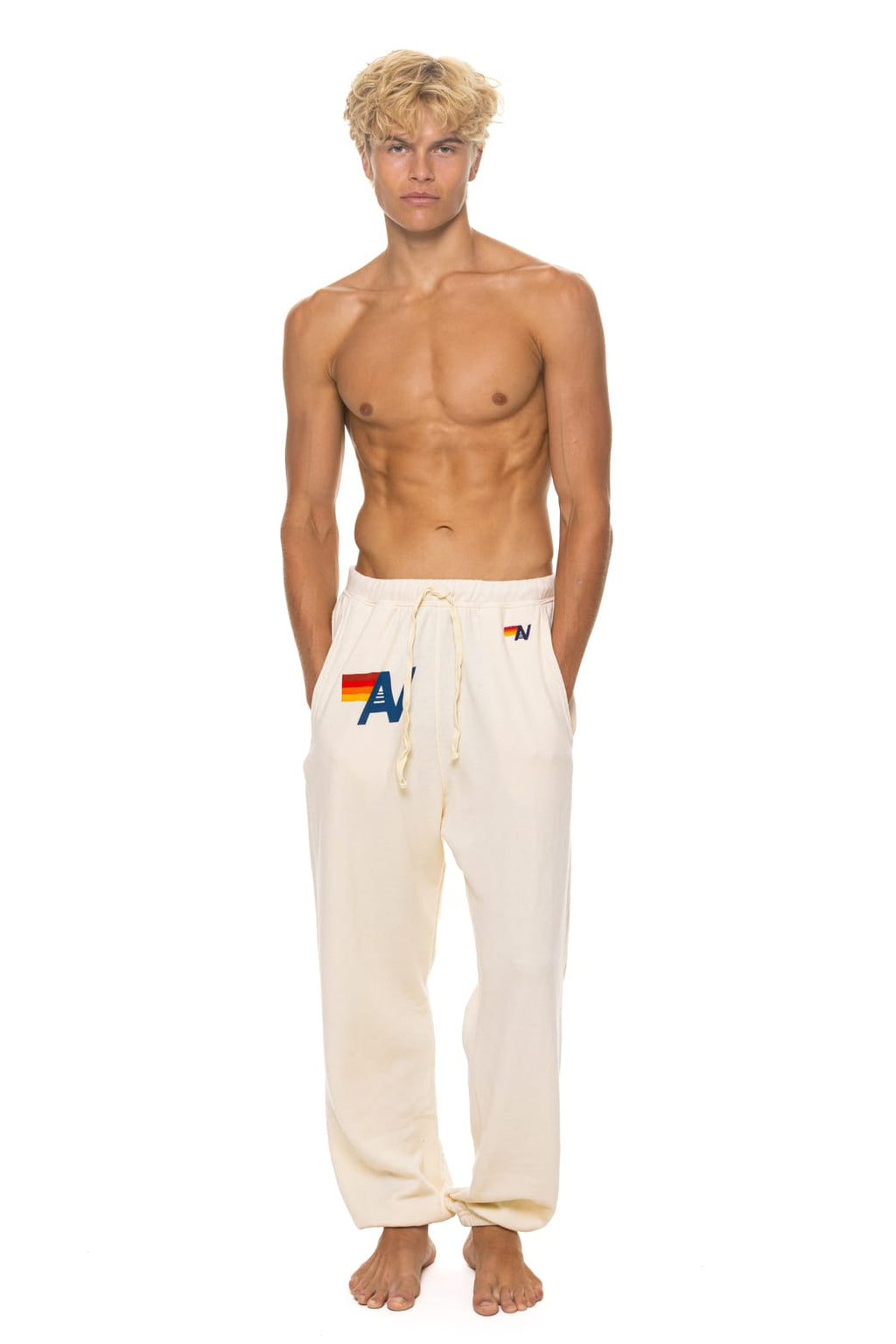 Classic LOGO SWEATPANTS - VINTAGE WHITE