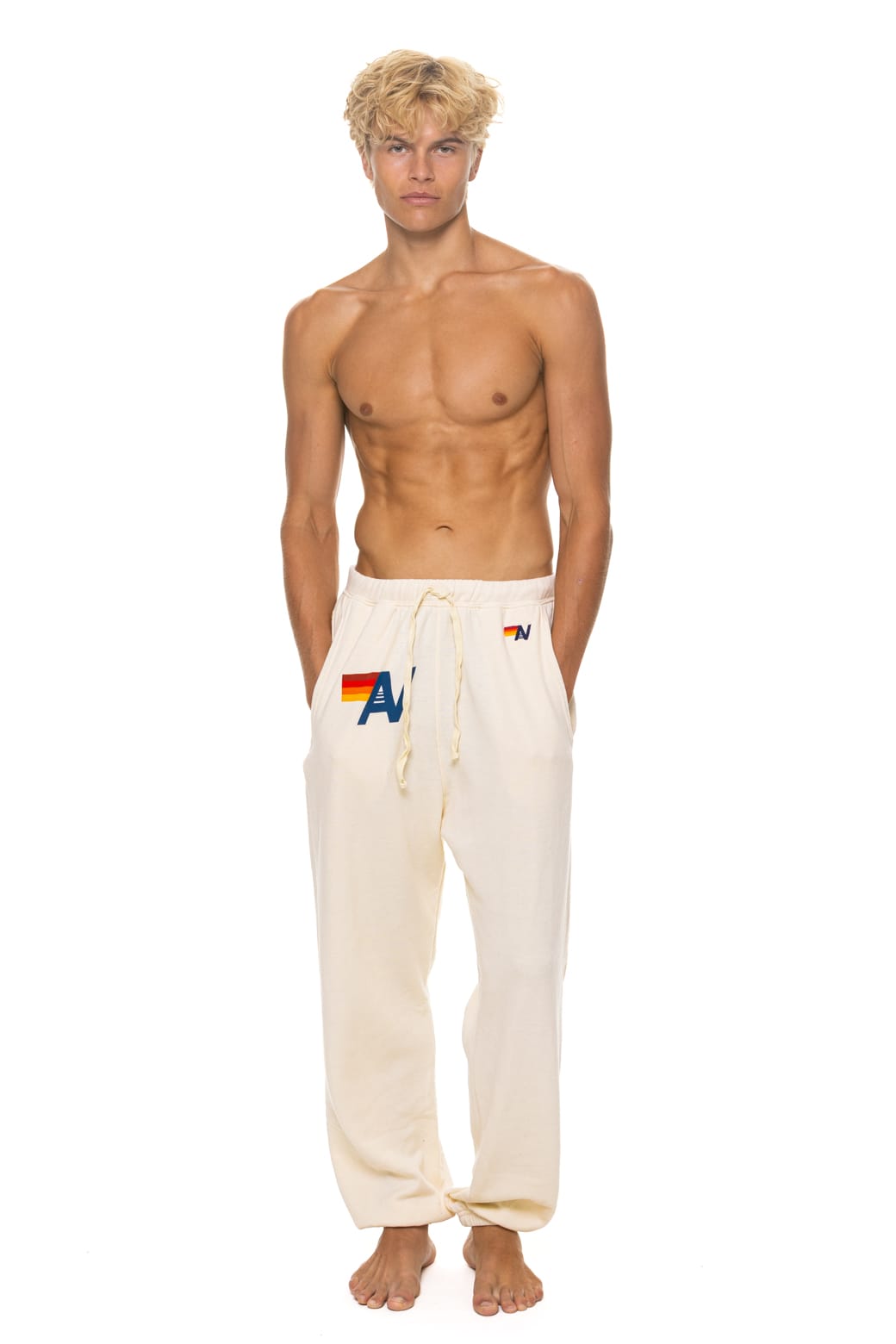 Classic LOGO SWEATPANTS - VINTAGE WHITE