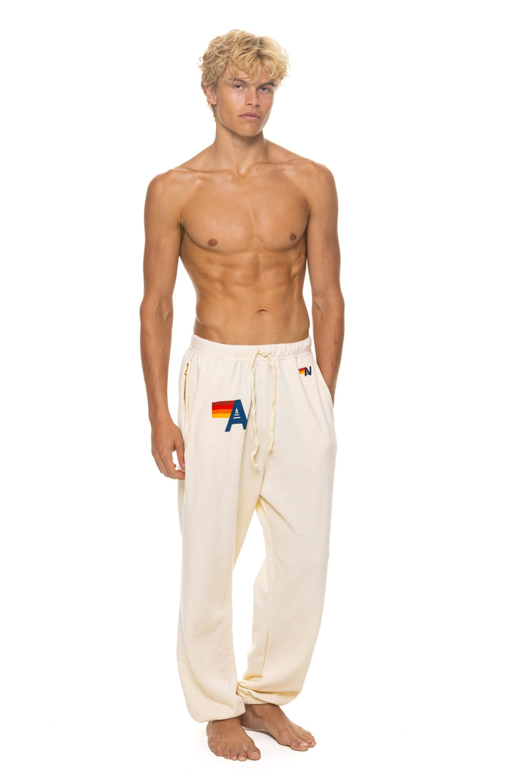 Classic LOGO SWEATPANTS - VINTAGE WHITE