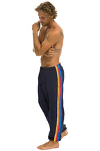 Classic 5 STRIPE SWEATPANTS - CHARCOAL