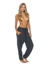 Classic 5 STRIPE SWEATPANTS - CHARCOAL BLUE