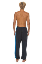 Classic 5 STRIPE SWEATPANTS - CHARCOAL BLUE