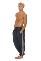 Classic 5 STRIPE SWEATPANTS - CHARCOAL GREY