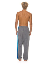 Classic 5 STRIPE SWEATPANTS - HEATHER GREY BLUE