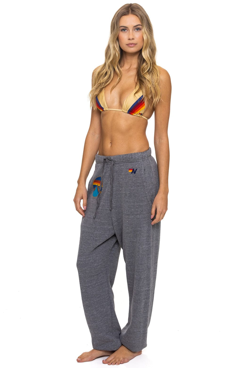 Classic ALL SEASONS CIRCLE SWEATPANTS - HEATHER GREY