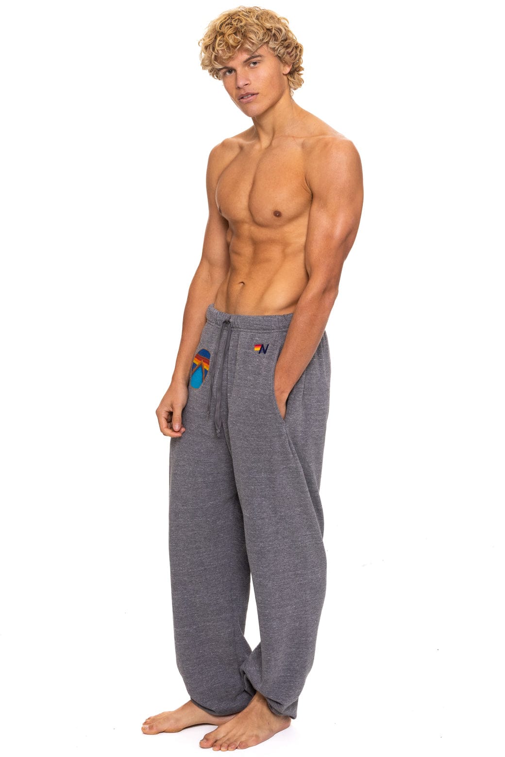 Classic ALL SEASONS CIRCLE SWEATPANTS - HEATHER GREY