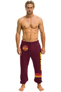 Classic ASU FORK UNISEX POCKET SWEATPANTS - MAROON