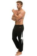 Classic BOLT PRINT SWEATPANTS - BLACK WHITE