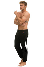 Classic BOLT PRINT SWEATPANTS - BLACK WHITE