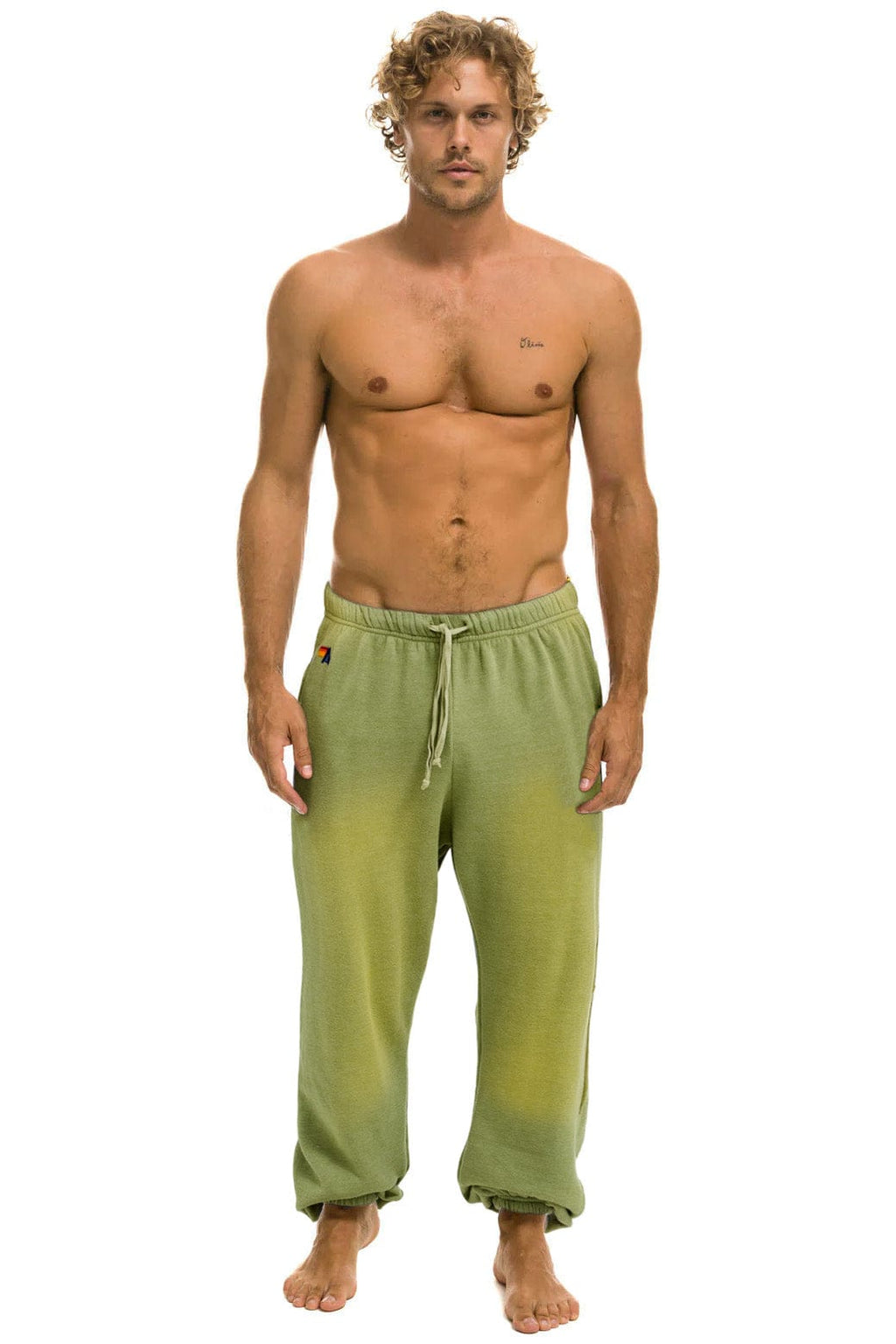 Classic BOLT STITCH SWEATPANTS - FADED ARMY