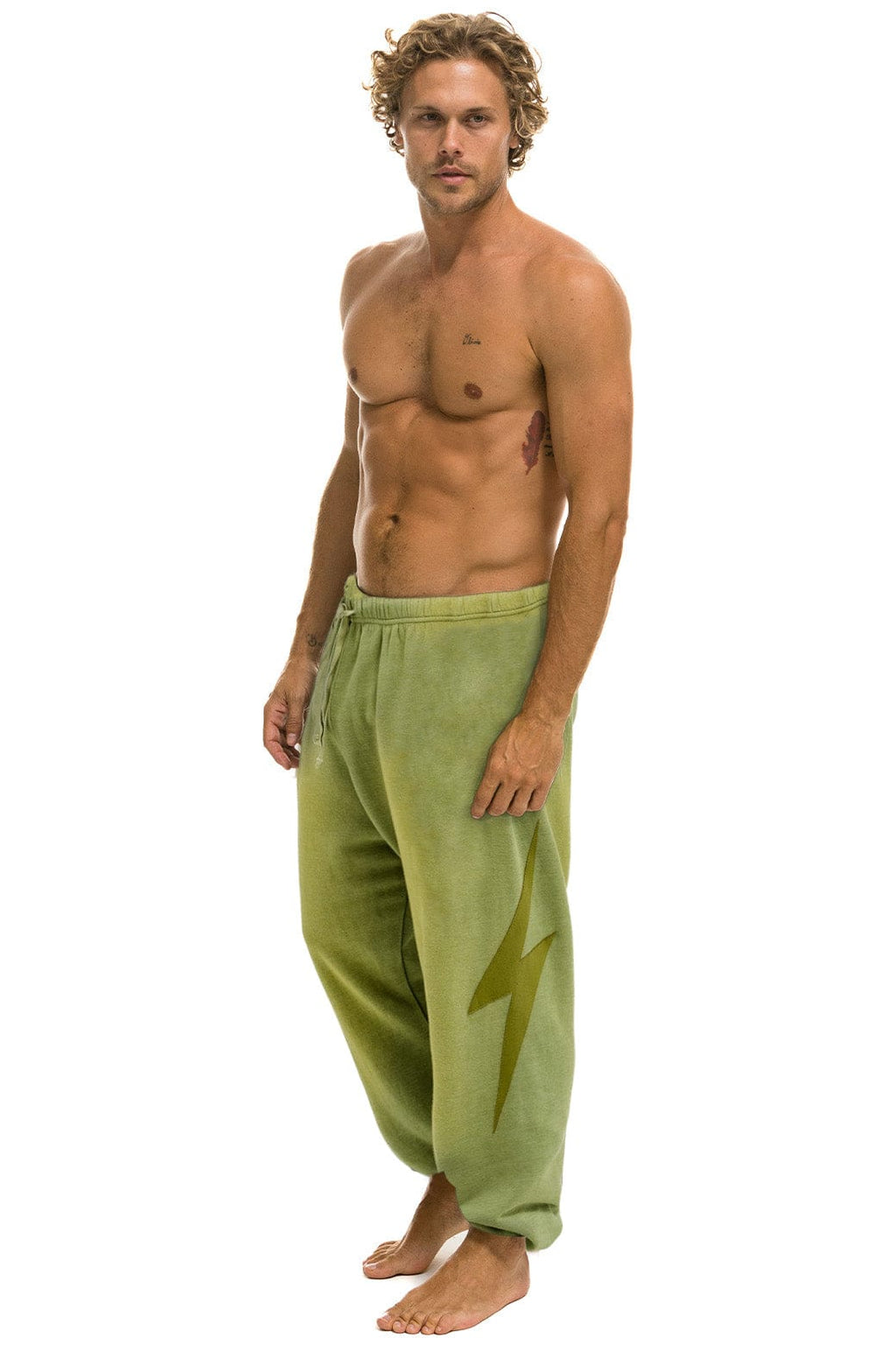 Classic BOLT STITCH SWEATPANTS - FADED ARMY