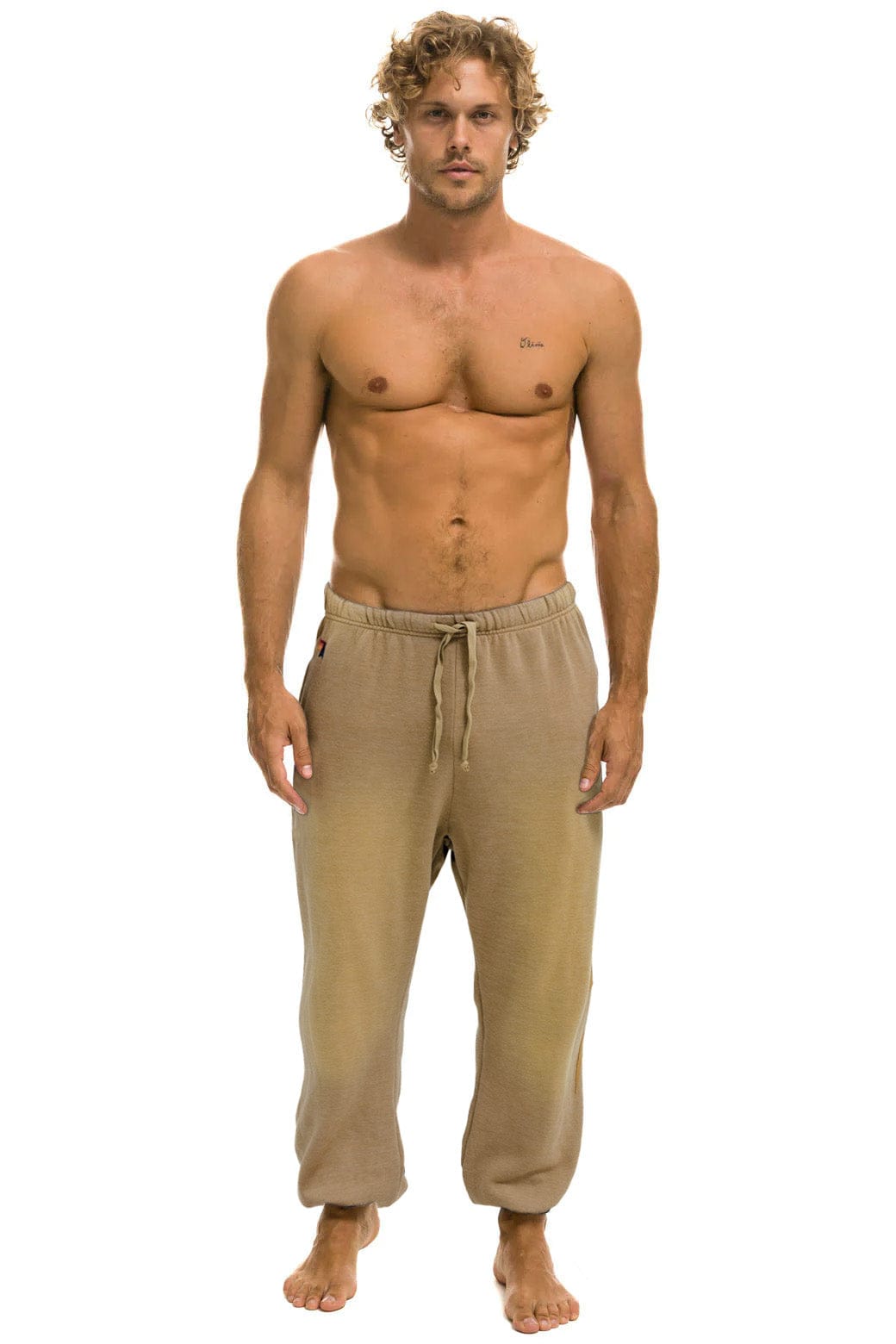 Classic BOLT STITCH SWEATPANTS - FADED TAN