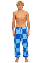 Classic CHECK QUILTED SWEATPANTS - SKY ADVENTURE BLUE