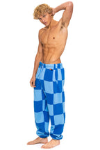 Classic CHECK QUILTED SWEATPANTS - SKY ADVENTURE BLUE