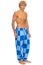 Classic CHECK QUILTED SWEATPANTS - SKY ADVENTURE BLUE