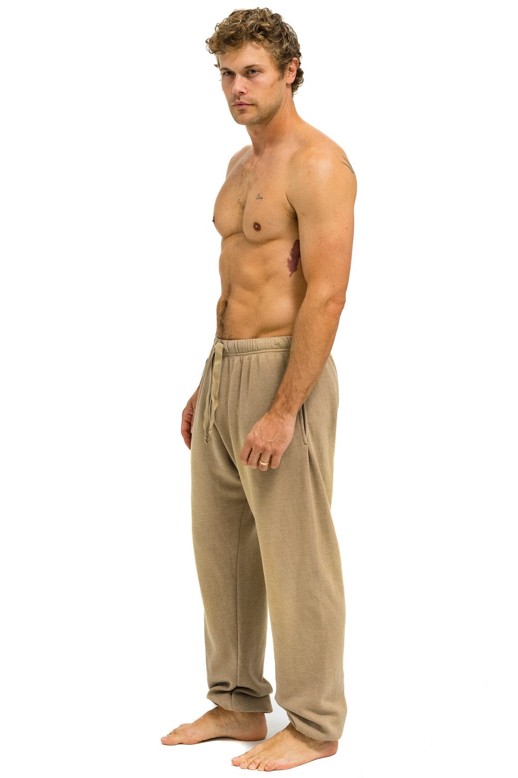 Classic ESSENTIAL SWEATPANTS - FADED TAN