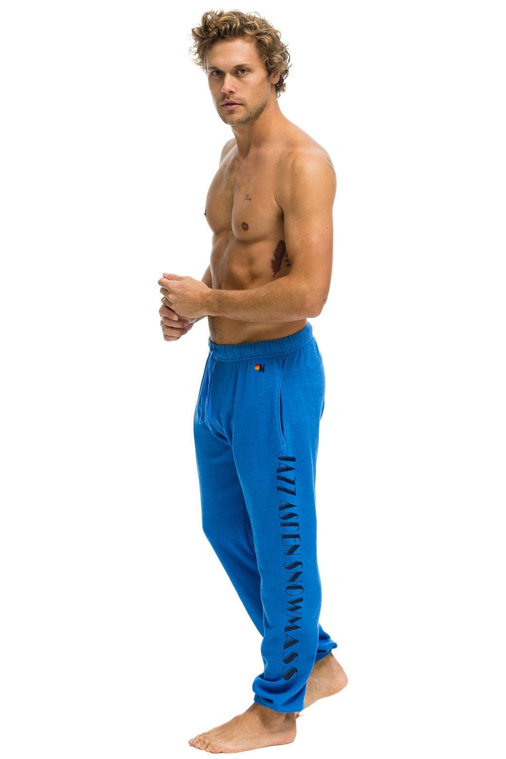Classic JAZZ ASPEN SNOWMASS 2025 - UNISEX POCKET SWEATPANTS - ADVENTURE BLUE