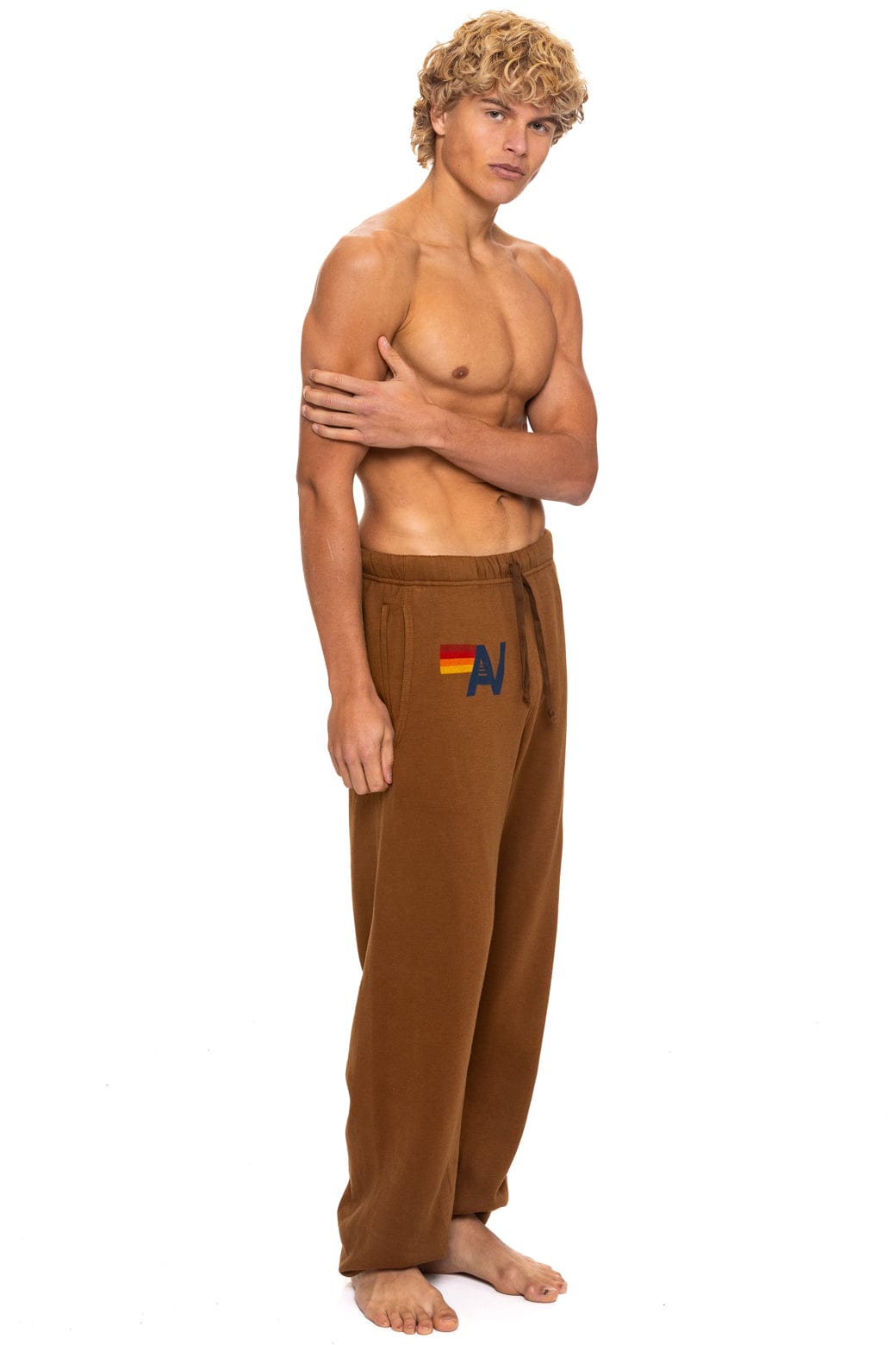 Classic LOGO SWEATPANTS - CINNAMON