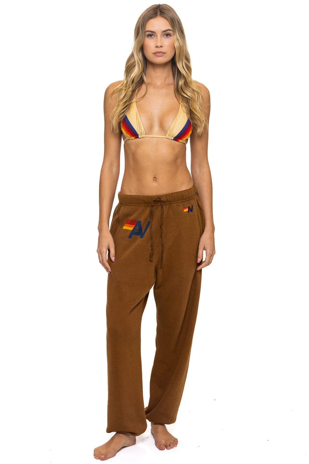 Classic LOGO SWEATPANTS - CINNAMON