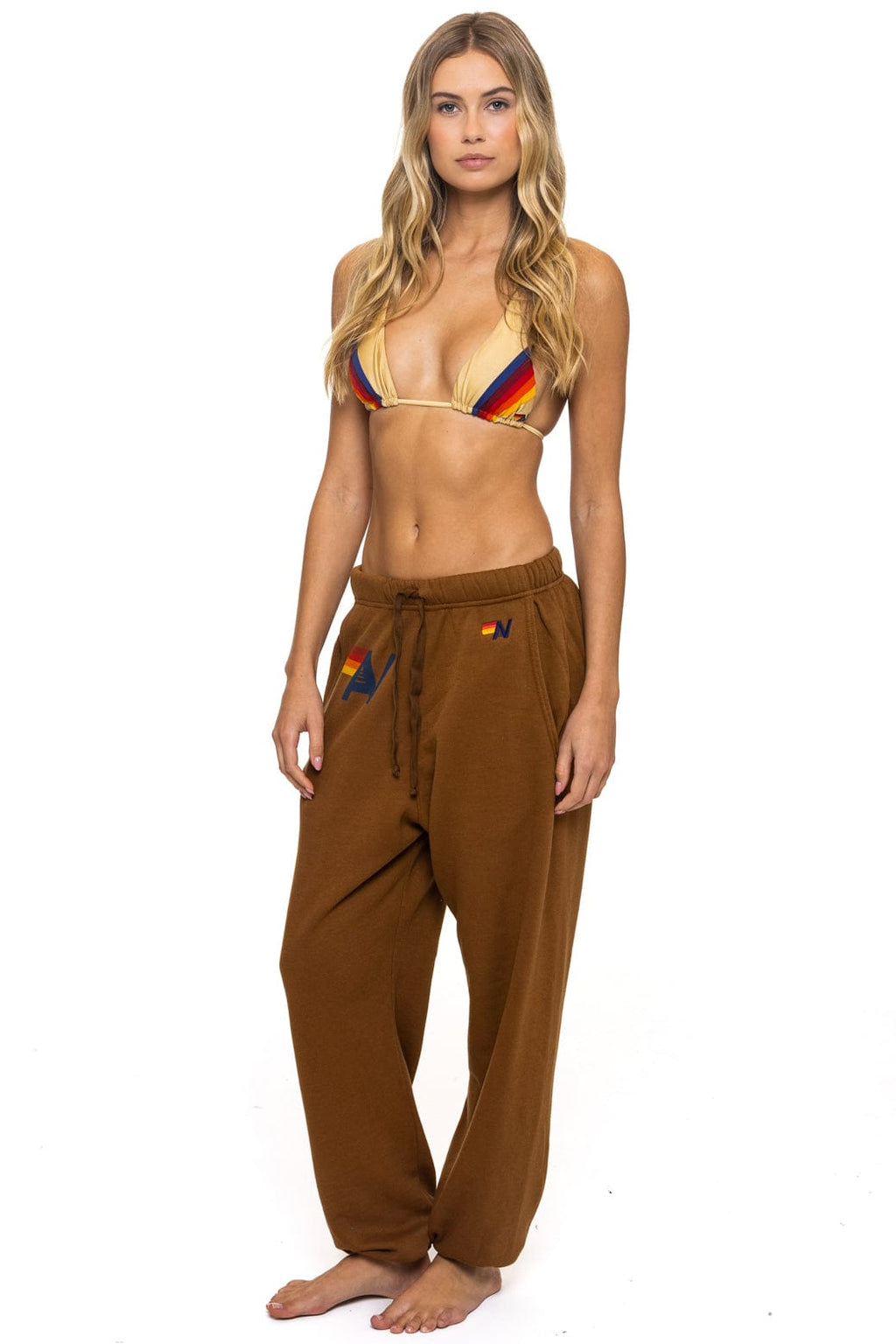 Classic LOGO SWEATPANTS - CINNAMON