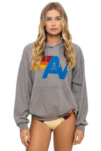 Classic LOGO PULLOVER RELAXED HOODIE - SLATE