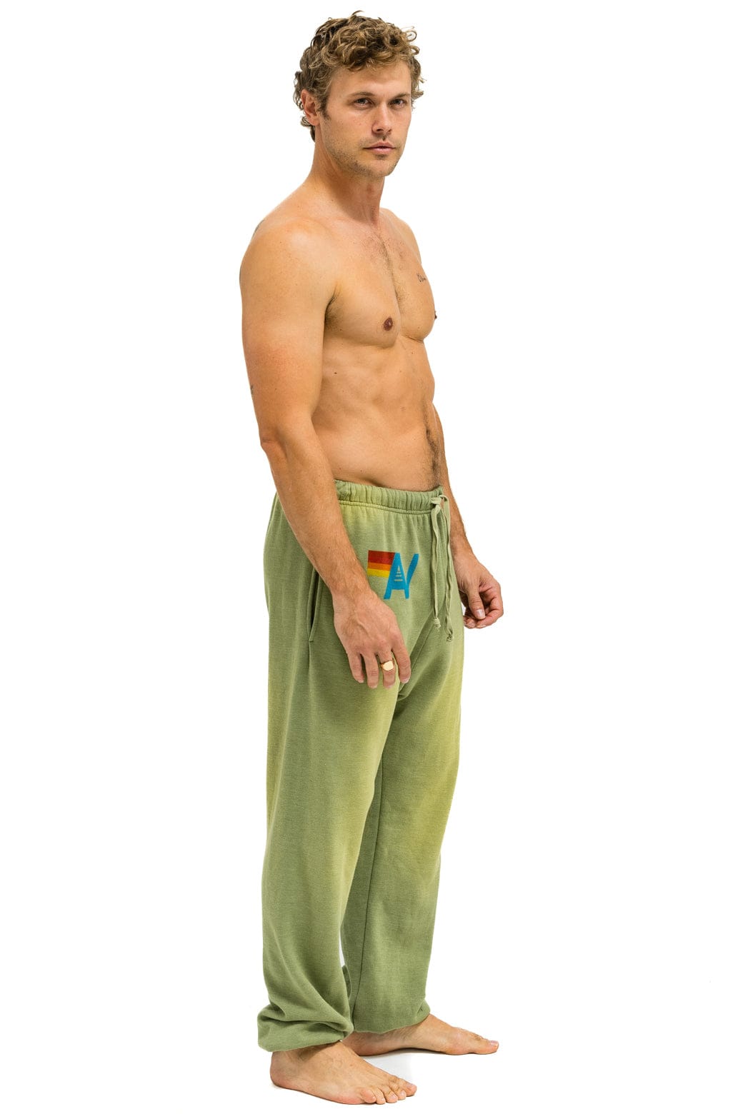 Classic VINTAGE LOGO SWEATPANTS - FADED ARMY