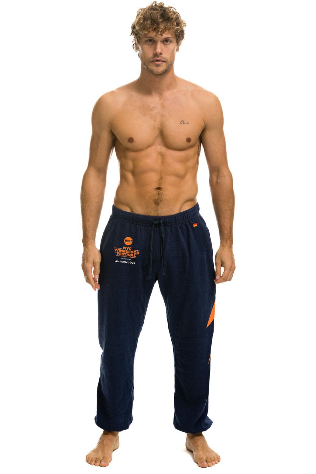Classic NEW YORK WINE & FOOD 2025 UNISEX POCKET SWEATPANTS - NAVY