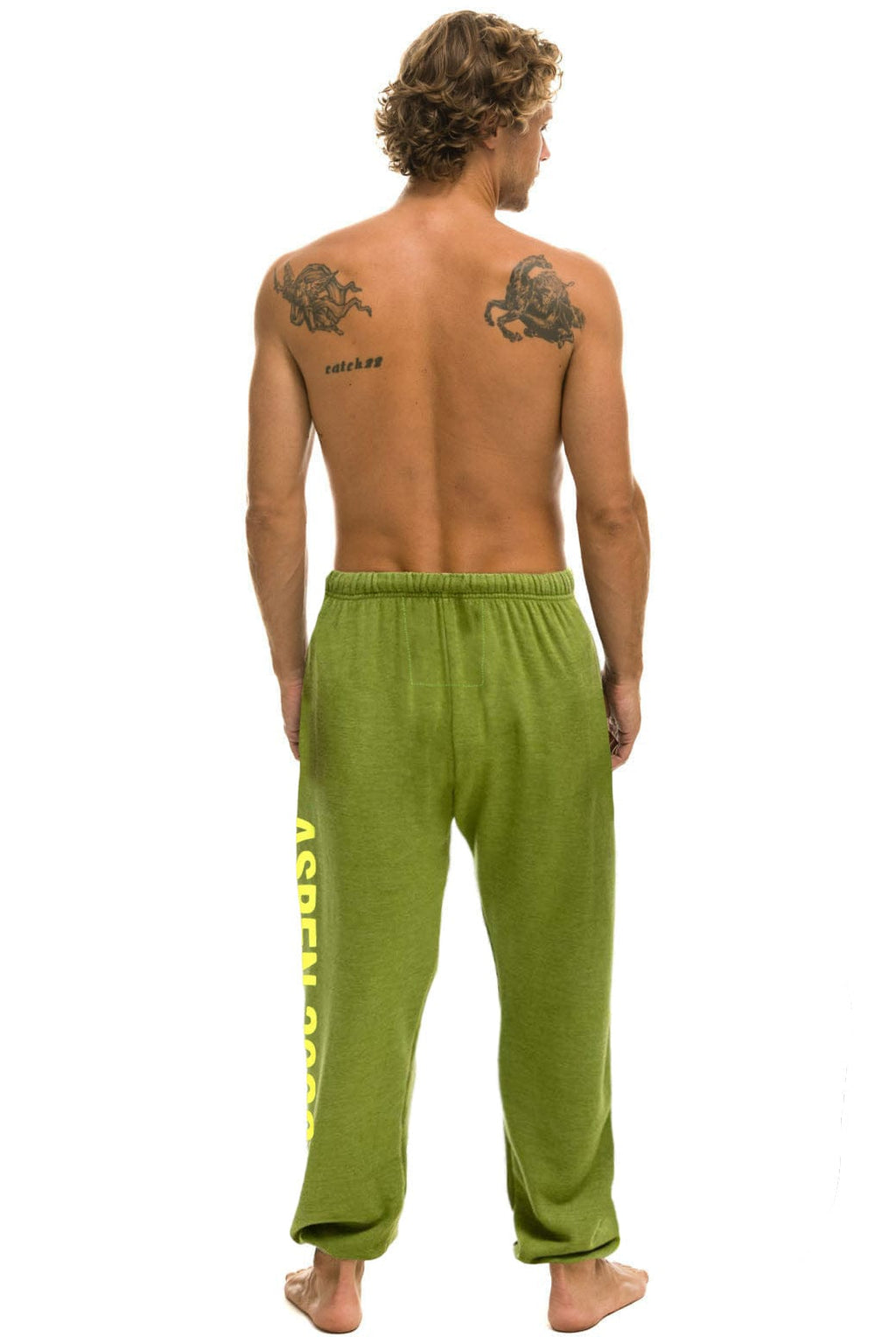 Classic PALM TREE FEST ASPEN 2026 UNISEX POCKET SWEATPANTS - JUNGLE GREEN