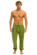Classic PALM TREE FEST ASPEN 2026 UNISEX POCKET SWEATPANTS - JUNGLE GREEN