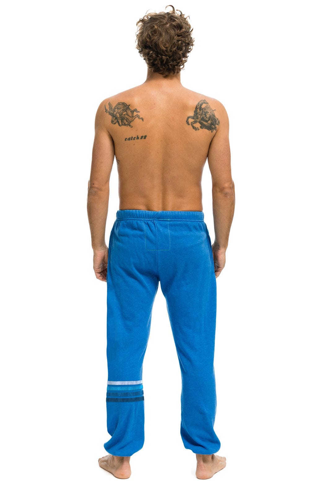 Classic PALM TREE FEST HAMPTONS 2026 UNISEX POCKET SWEATPANTS - COBALT