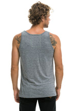 Classic MENS BASIC TANK - HEATHER GREY