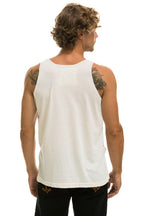 Classic MENS BOLT TANK - VINTAGE WHITE