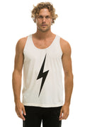 Classic MENS BOLT TANK - VINTAGE WHITE