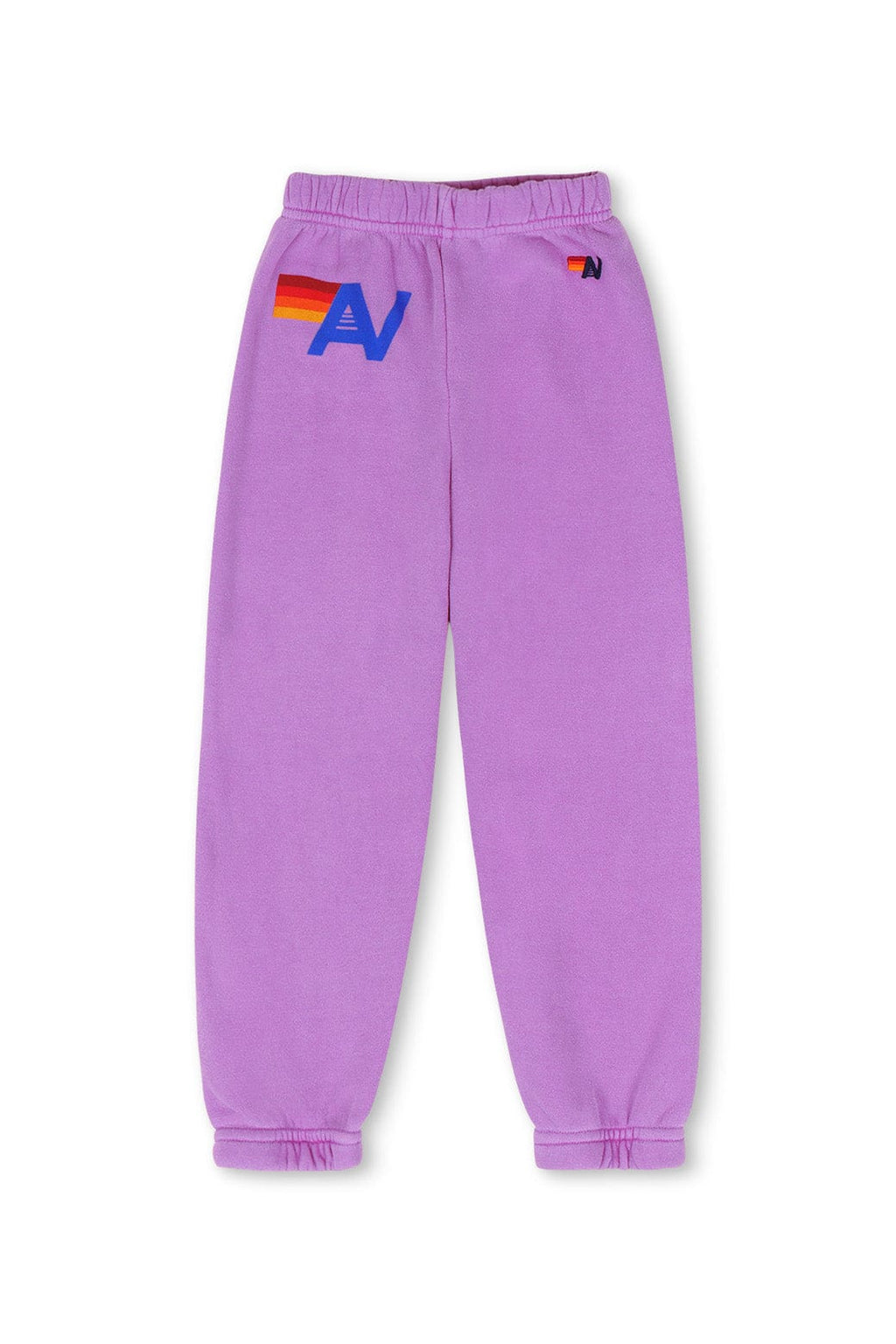 Classic KIDS LOGO SWEATPANTS - NEON PURPLE