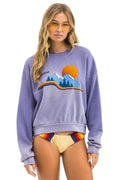 Classic ASPEN MOUNTAIN RELAXED CREW SWEATSHIRT - FADED GRAPE