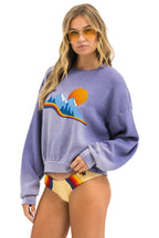 Classic ASPEN MOUNTAIN RELAXED CREW SWEATSHIRT - FADED GRAPE