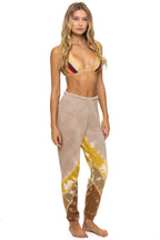 Classic HAND DYED V SWEATPANTS - TIE DYE SAND CINNAMON