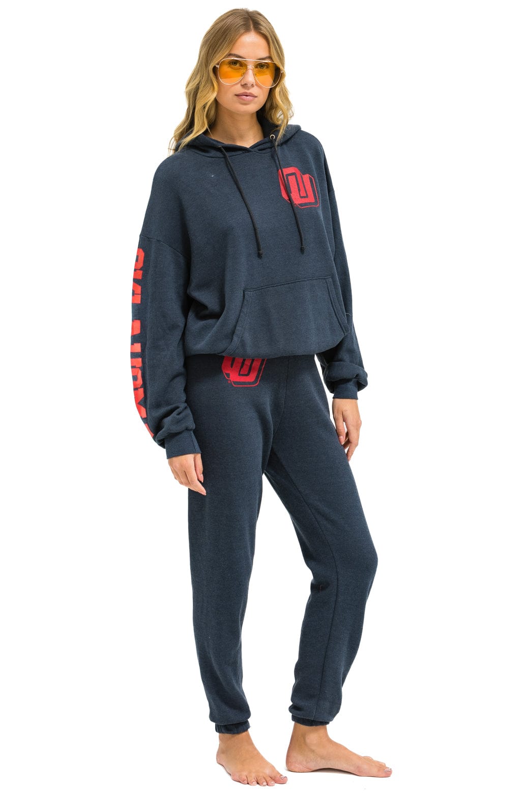 Classic UNIVERSITY OF OKLAHOMA UNISEX SWEATPANTS - CHARCOAL