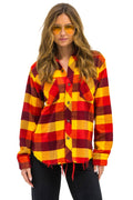 Classic PLAID FLANNEL WESTERN SHIRT - SURFY PLAID