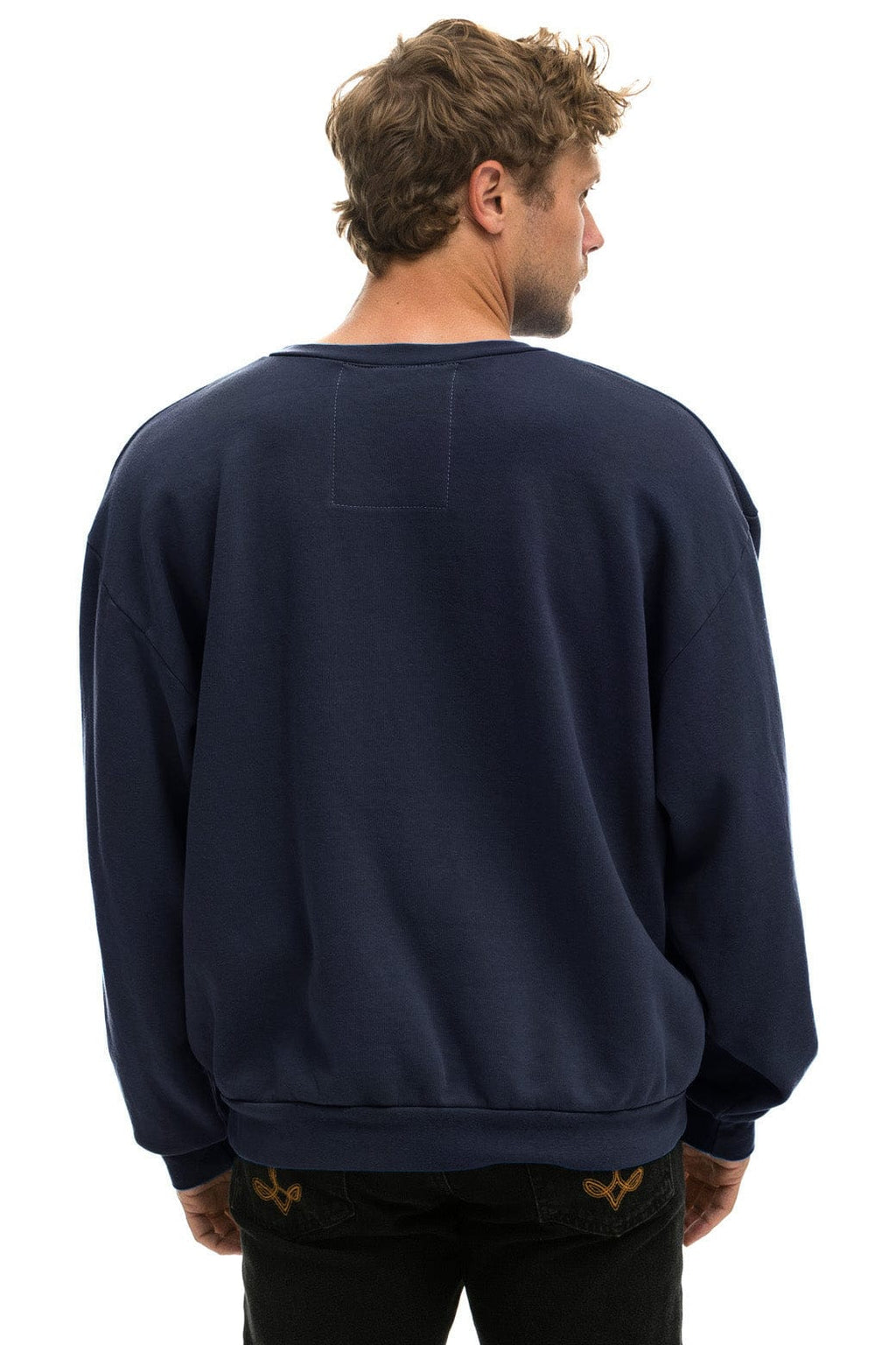 Classic RELAXED SANTA TIGER SWEATSHIRT - NAVY