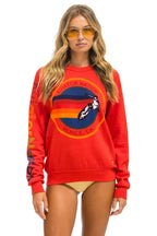 Classic AVIATOR NATION VENICE SWEATSHIRT - RED