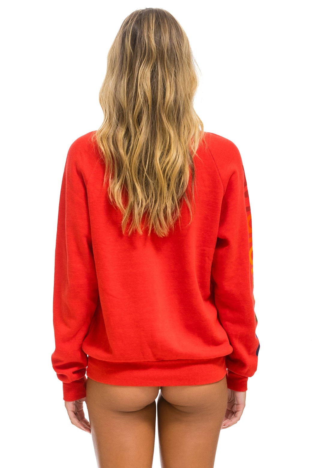 Classic AVIATOR NATION VENICE SWEATSHIRT - RED