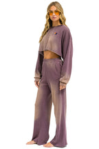 Classic ESSENTIAL WIDE LEG POCKET SWEATPANTS - FADED MOCHA